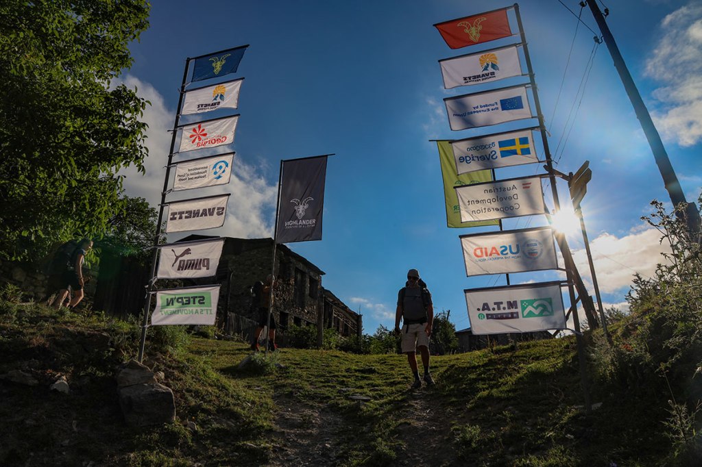 Finish line of Highlander Adventure, Biliki App